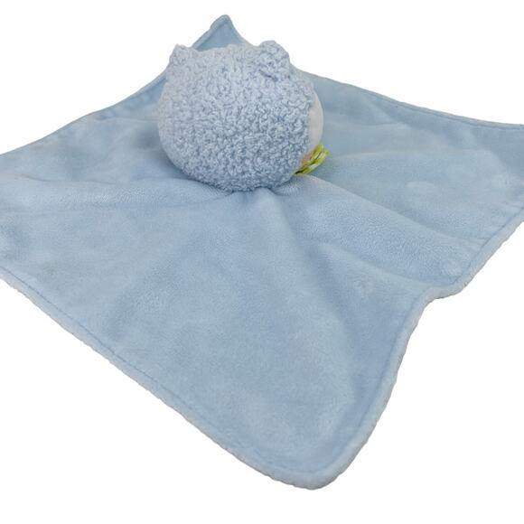 Boppy Plush Lovey Security Blanket Blue Fox Finger Puppet Baby Stuffed Blankie - Picture 9 of 10